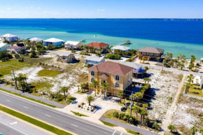 6 Bedrooms 2 5 blocks from the beach with Gulf Views Sleeps 24 with Large Pool